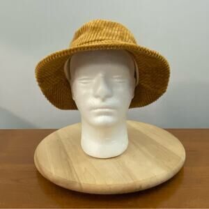 Loeffler Randall Ivy Bucket Hat in Birch One Size 100% Cotton Minimalist Sleek